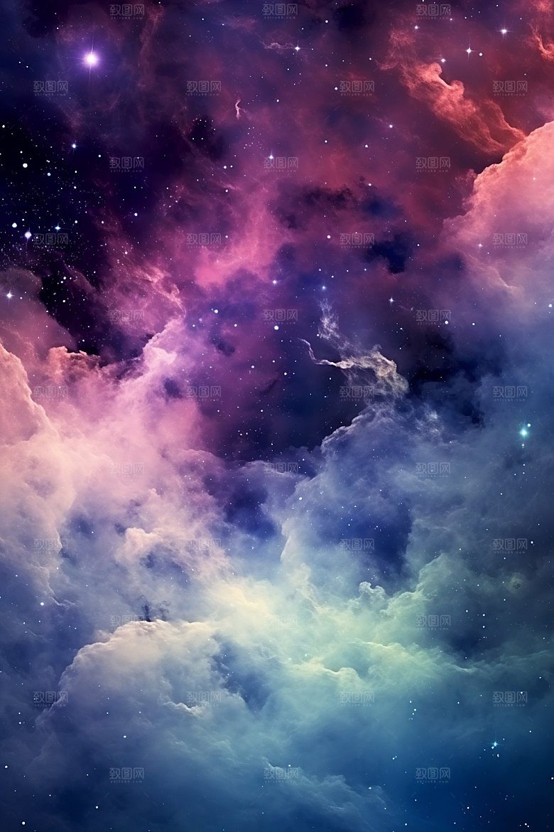 宇宙星空太空未来素材