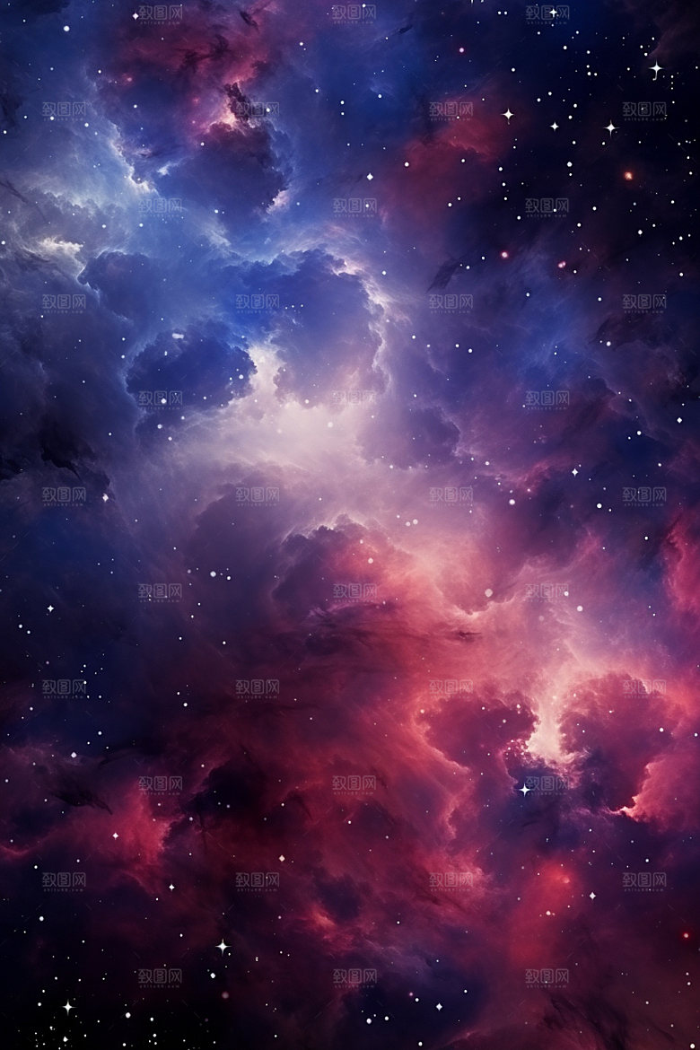 宇宙星空未来灿烂素材