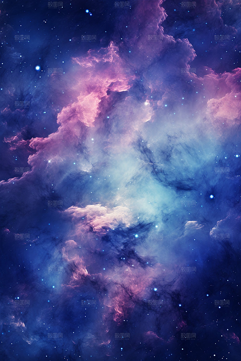 宇宙星空浪漫高清素材