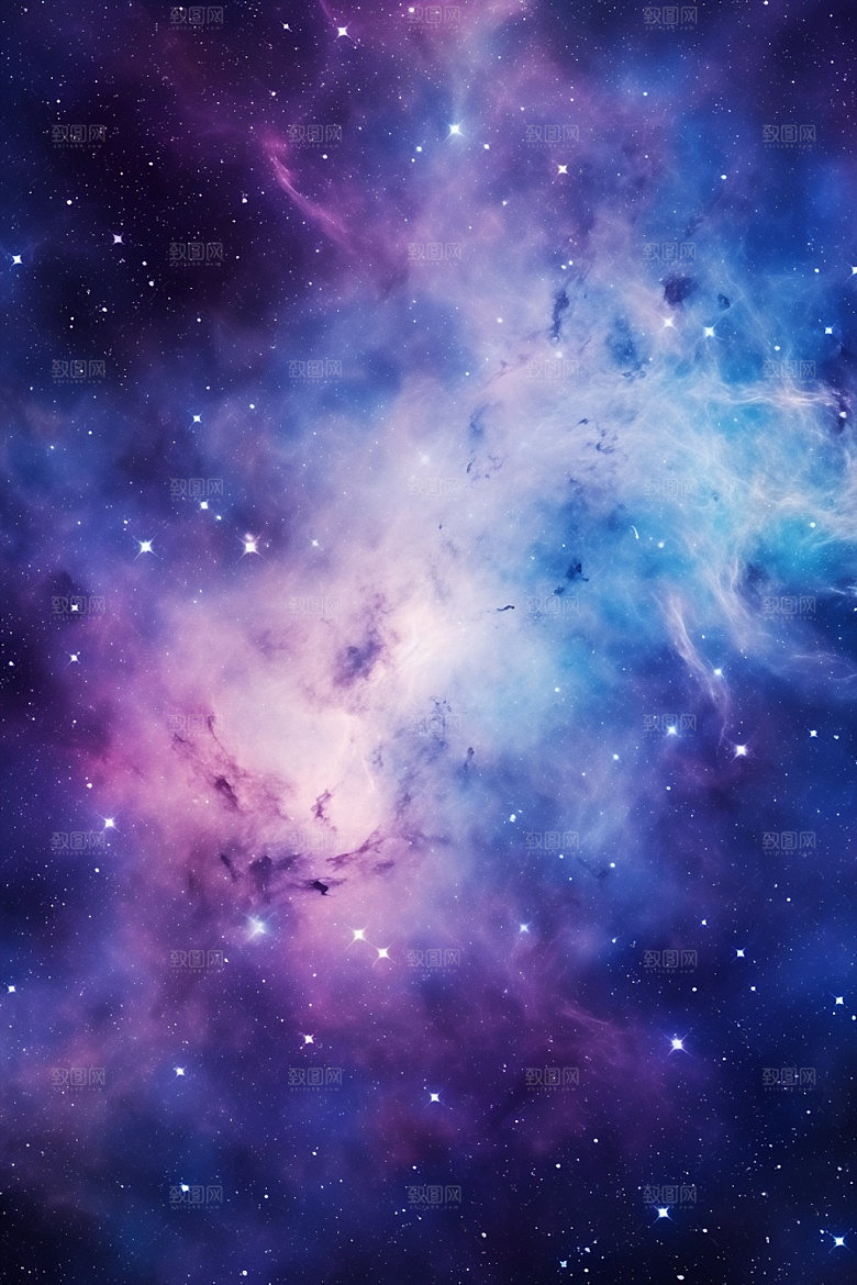 宇宙星空未来灿烂素材