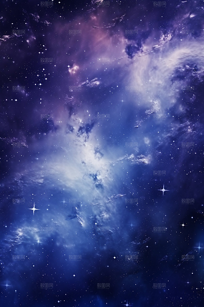 宇宙星空太空灿烂素材