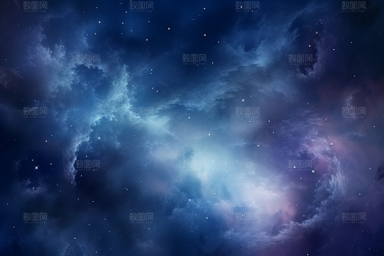 宇宙星空唯美天空素材