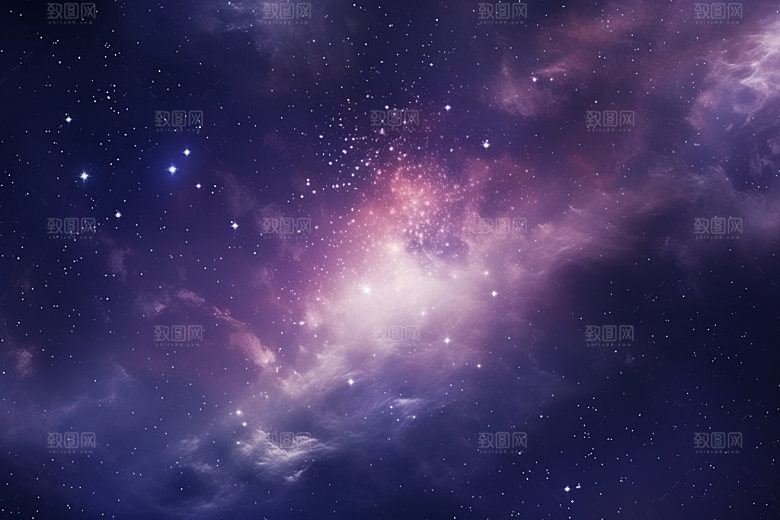 宇宙星空浪漫星云素材