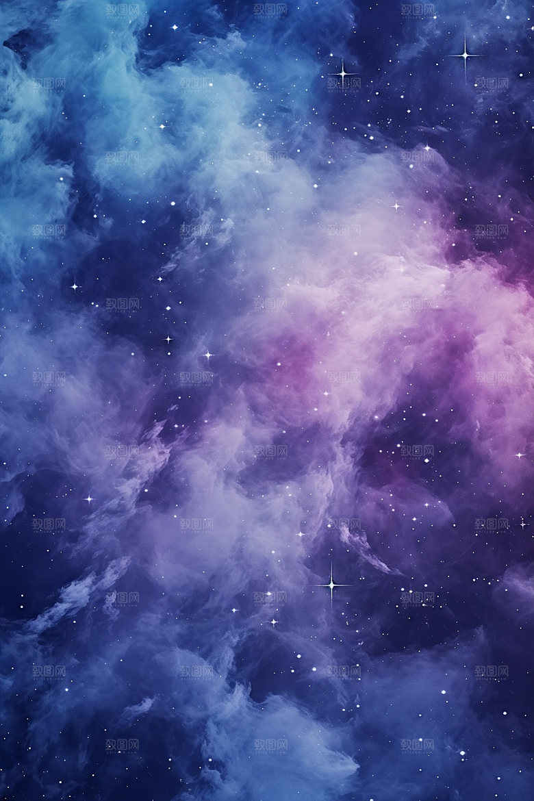 宇宙星空太空唯美素材