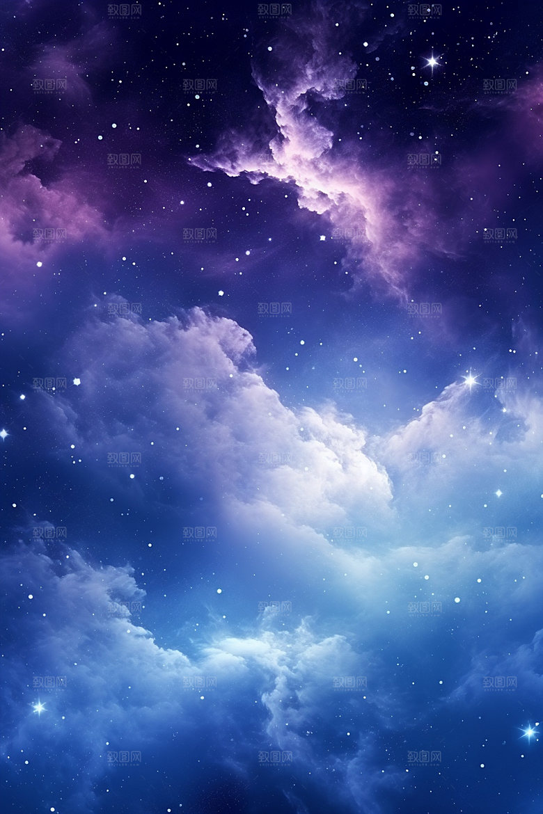 宇宙星空天空浪漫素材