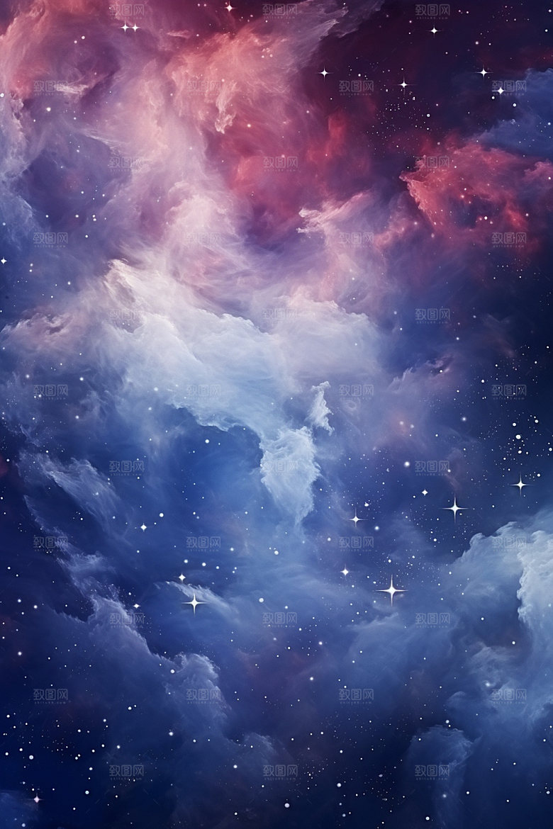 宇宙星空高清天空素材
