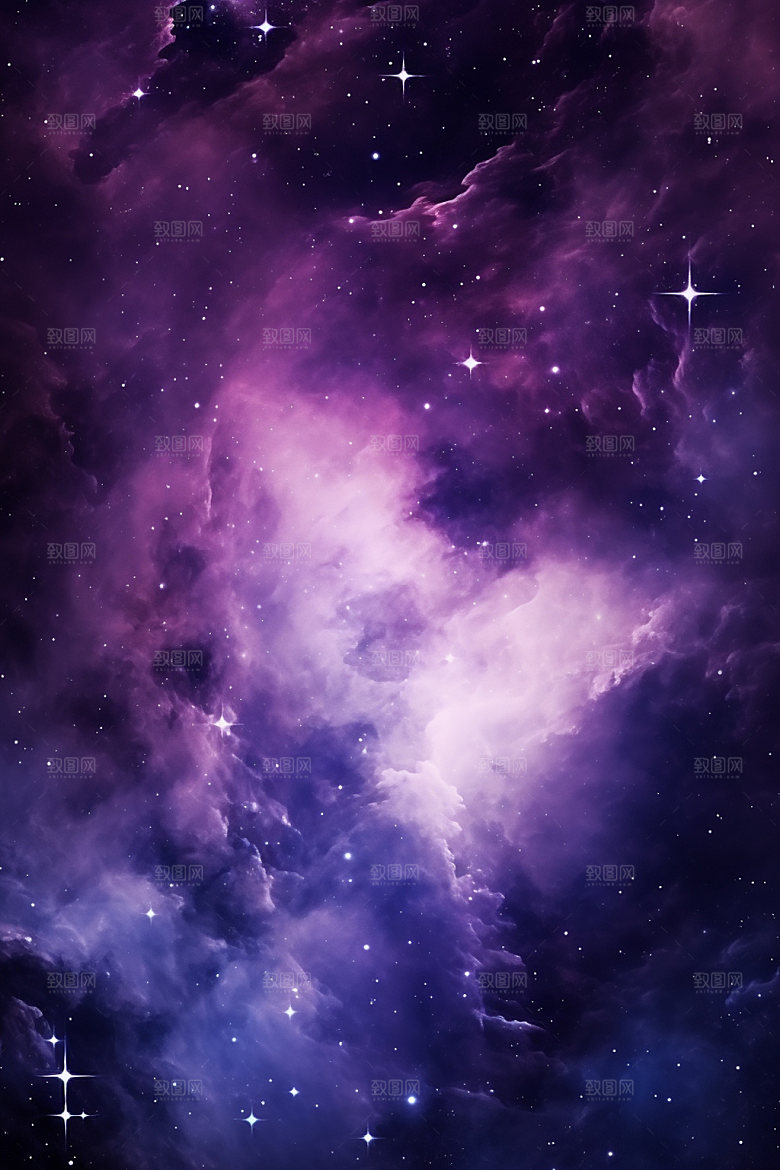 宇宙星空夜空灿烂素材