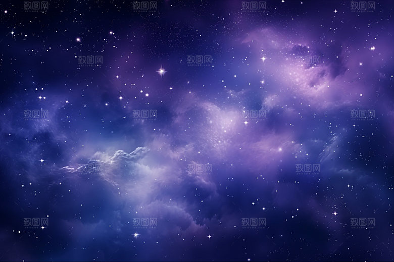 宇宙星空星云唯美素材