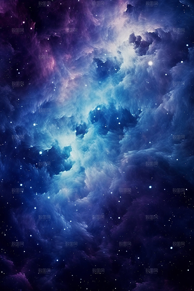 宇宙星空高清天空素材