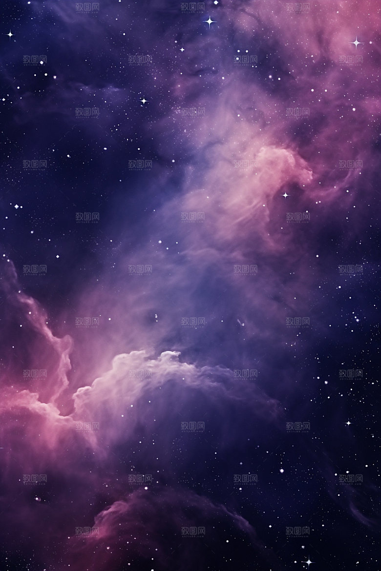 宇宙星空未来灿烂素材