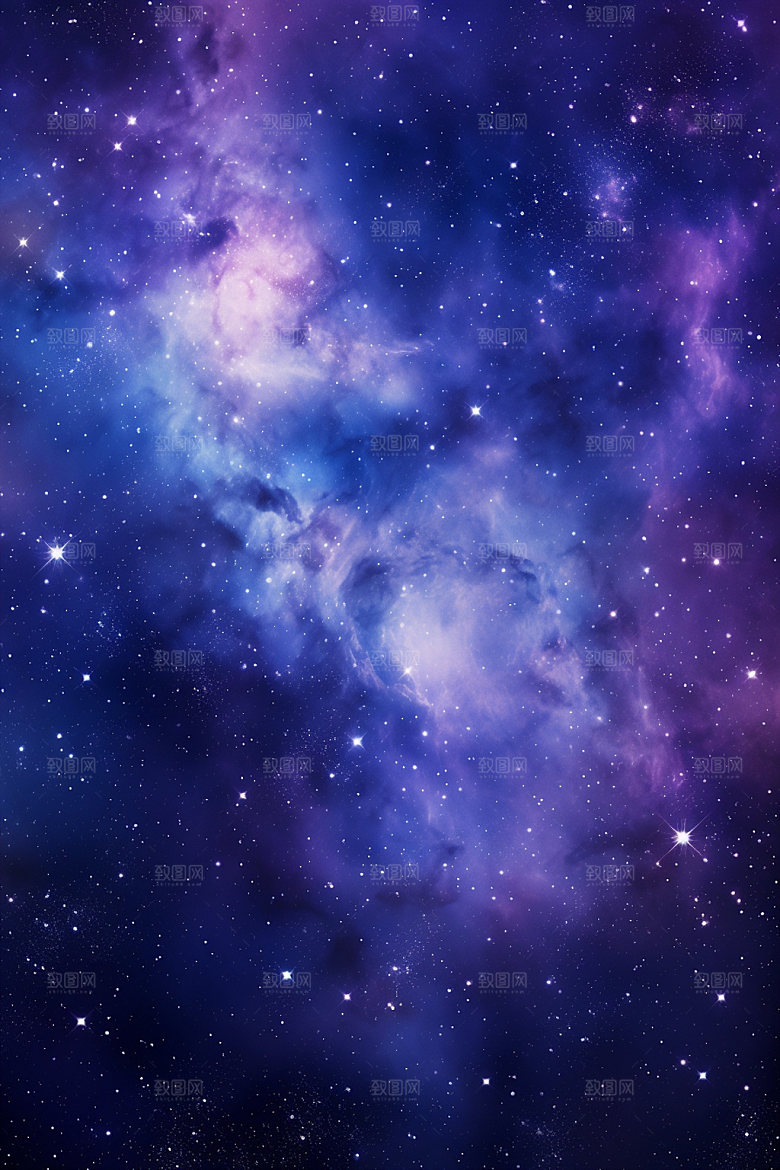 宇宙星空灿烂未来素材