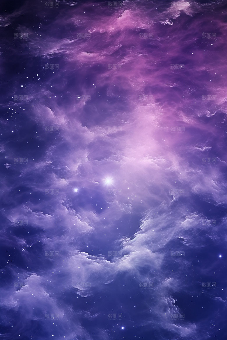 宇宙星空浪漫唯美素材