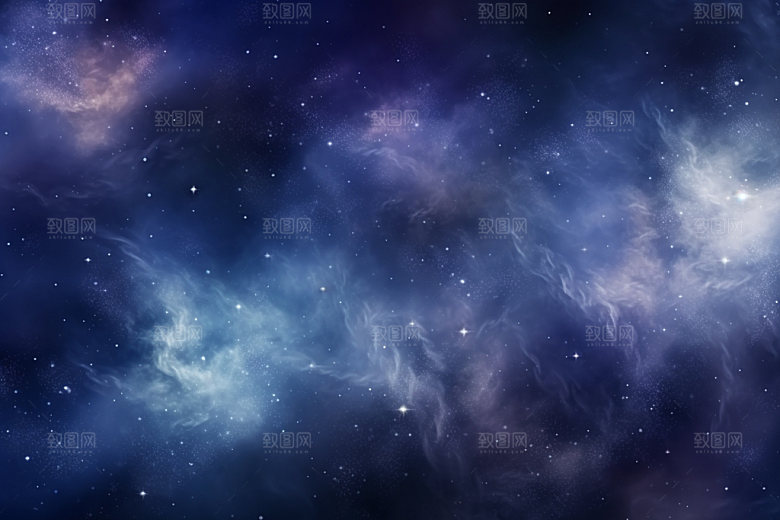 宇宙星空浪漫夜空素材
