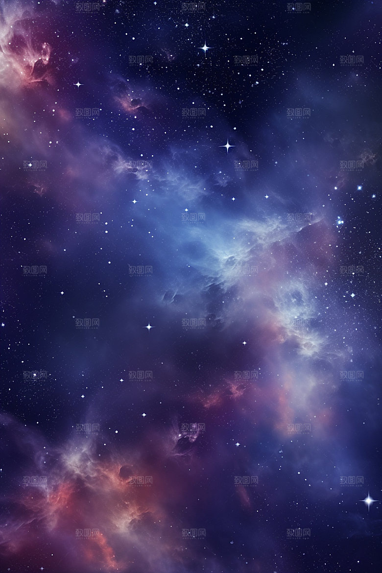 宇宙星空灿烂太空素材