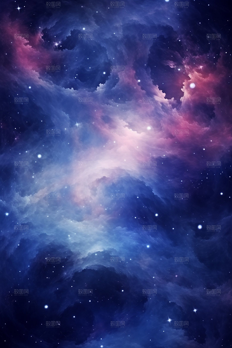 宇宙星空高清浪漫素材