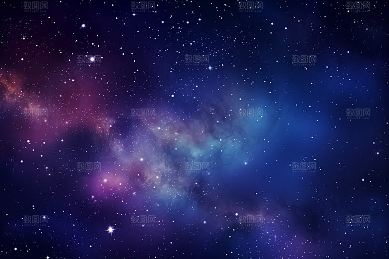 宇宙星空星云浪漫素材