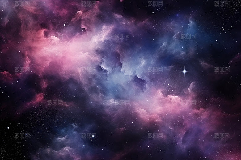 宇宙星空浪漫高清素材
