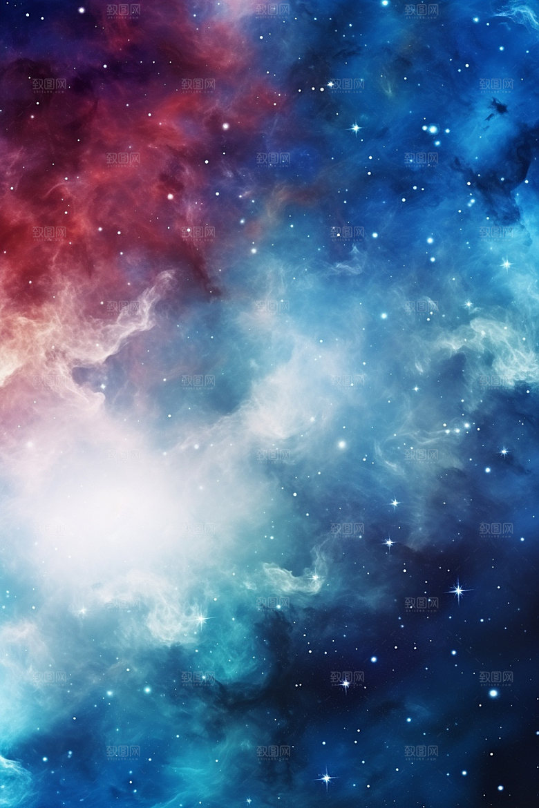 宇宙星空未来灿烂素材