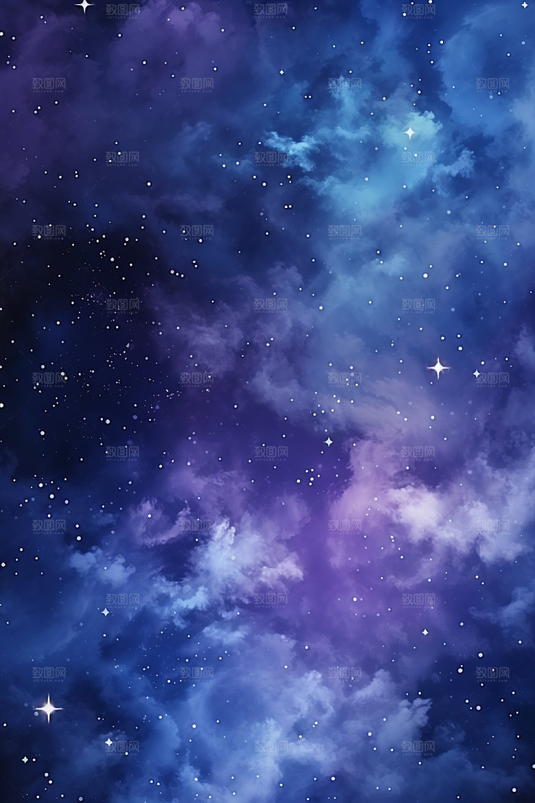宇宙星空未来唯美素材