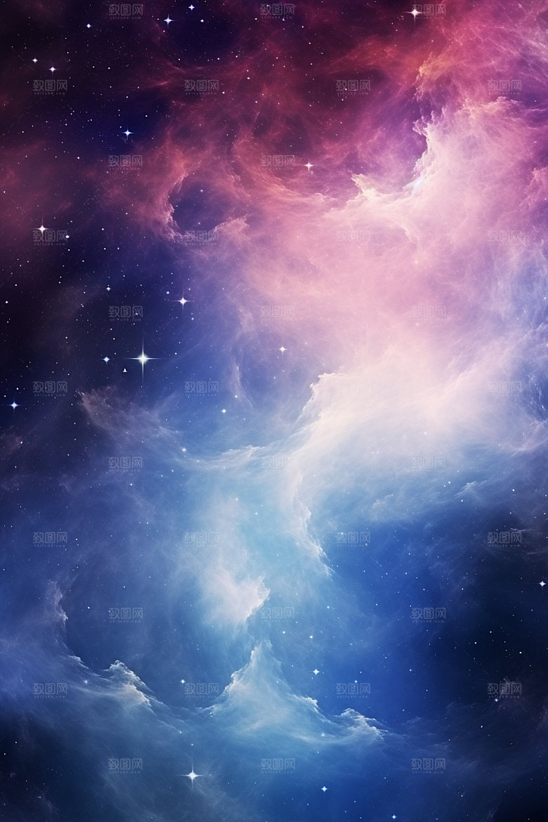 宇宙星空唯美高清素材