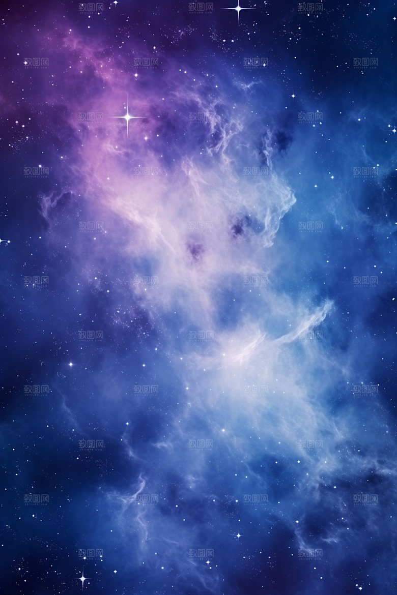 宇宙星空星云太空素材