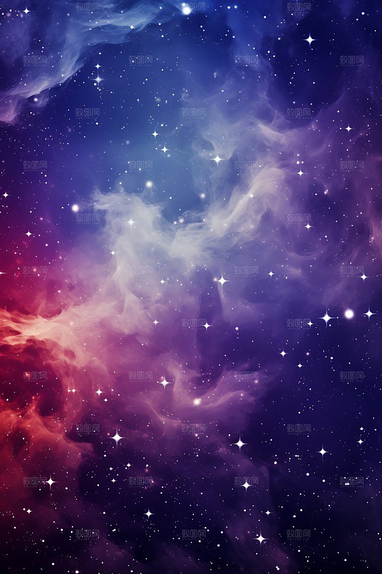 宇宙星空高清天空素材