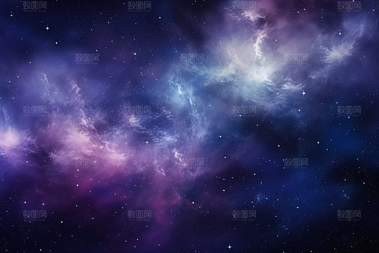 宇宙星空未来唯美素材