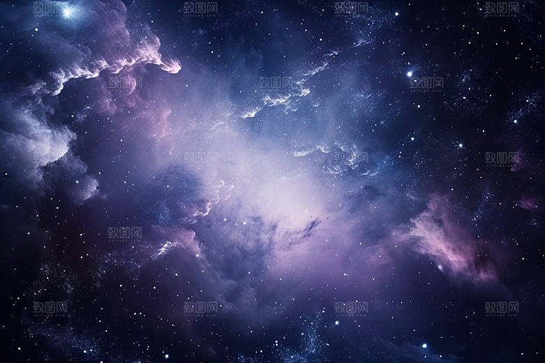 宇宙星空浪漫夜空素材