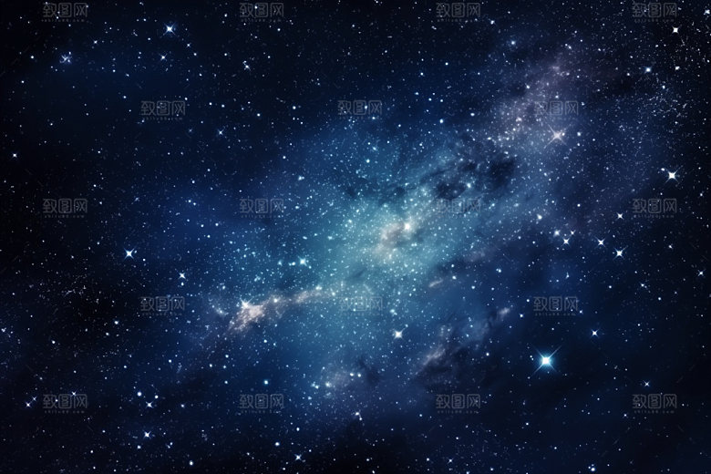 宇宙星空灿烂浪漫素材