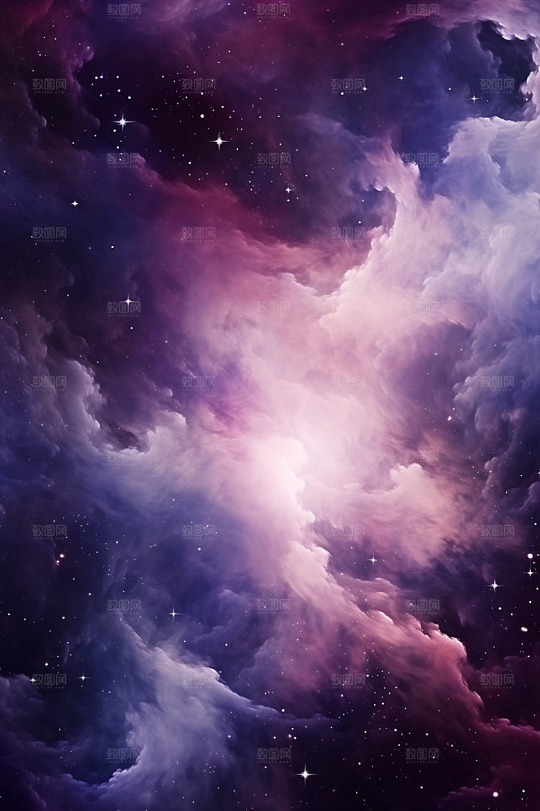 宇宙星空星云未来素材