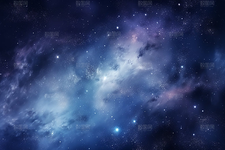 宇宙星空夜空未来素材