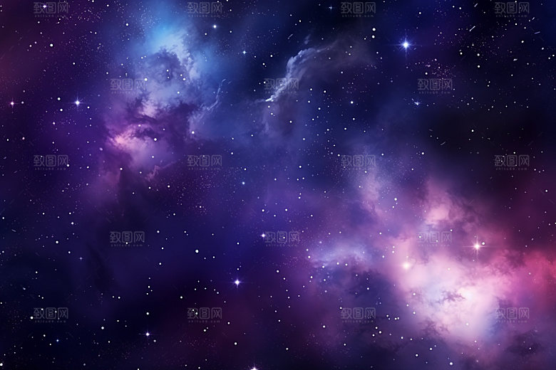 宇宙星空唯美未来素材