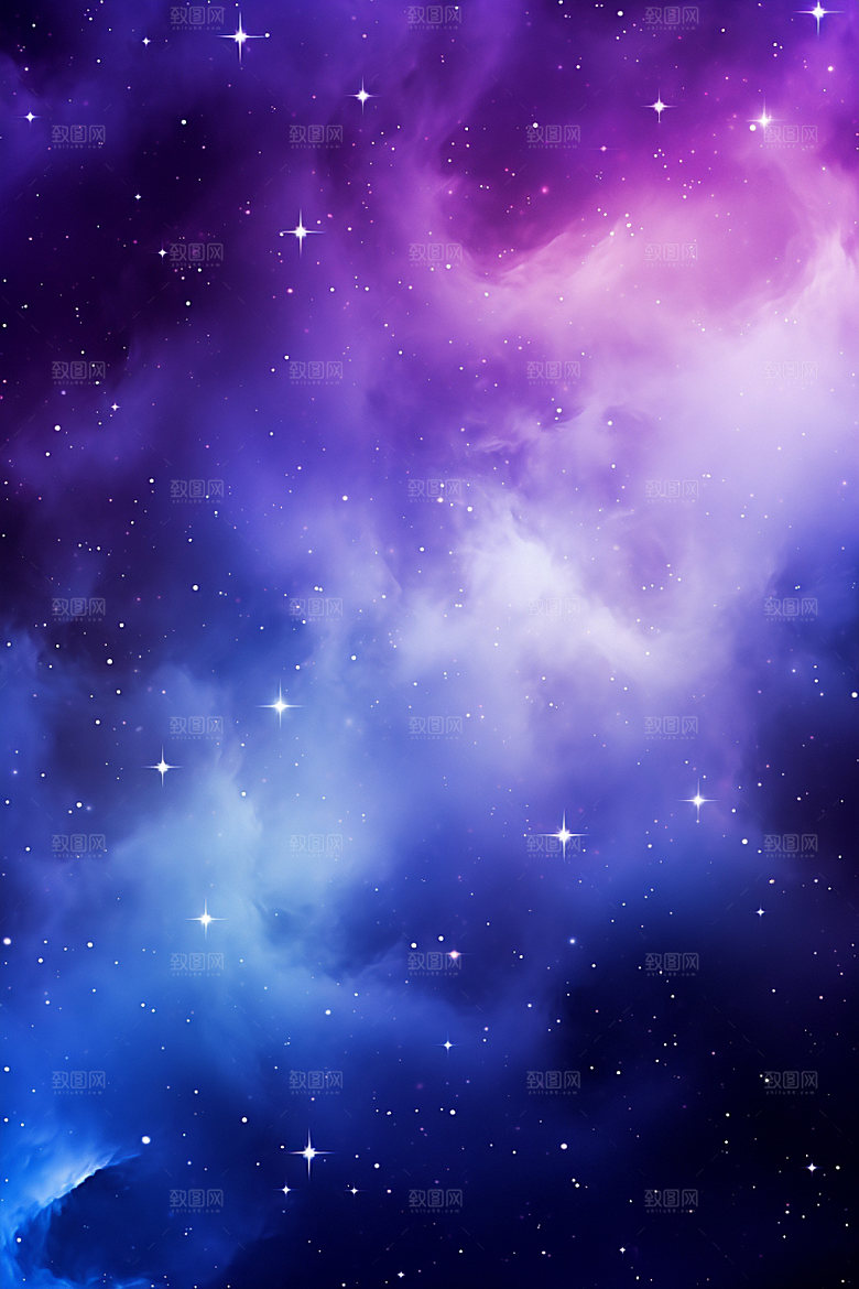 宇宙星空高清天空素材
