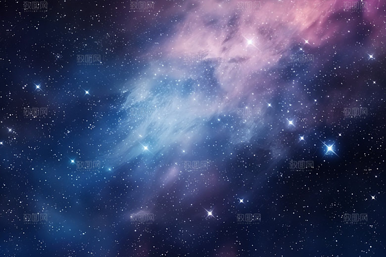 宇宙星空未来星云素材