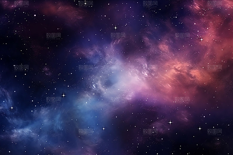 宇宙星空高清唯美素材