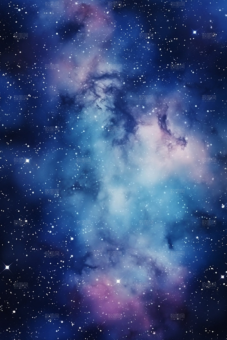 宇宙星空浪漫夜空素材