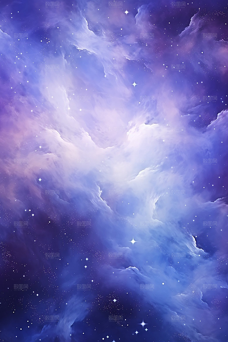 宇宙星空天空灿烂素材