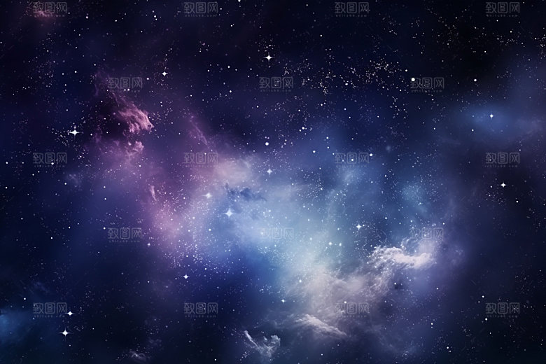 宇宙星空浪漫高清素材