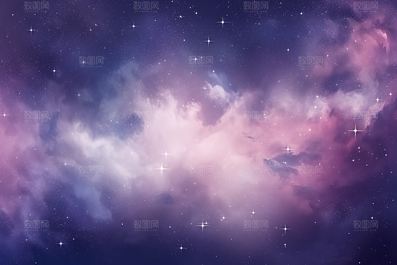 宇宙星空唯美太空素材