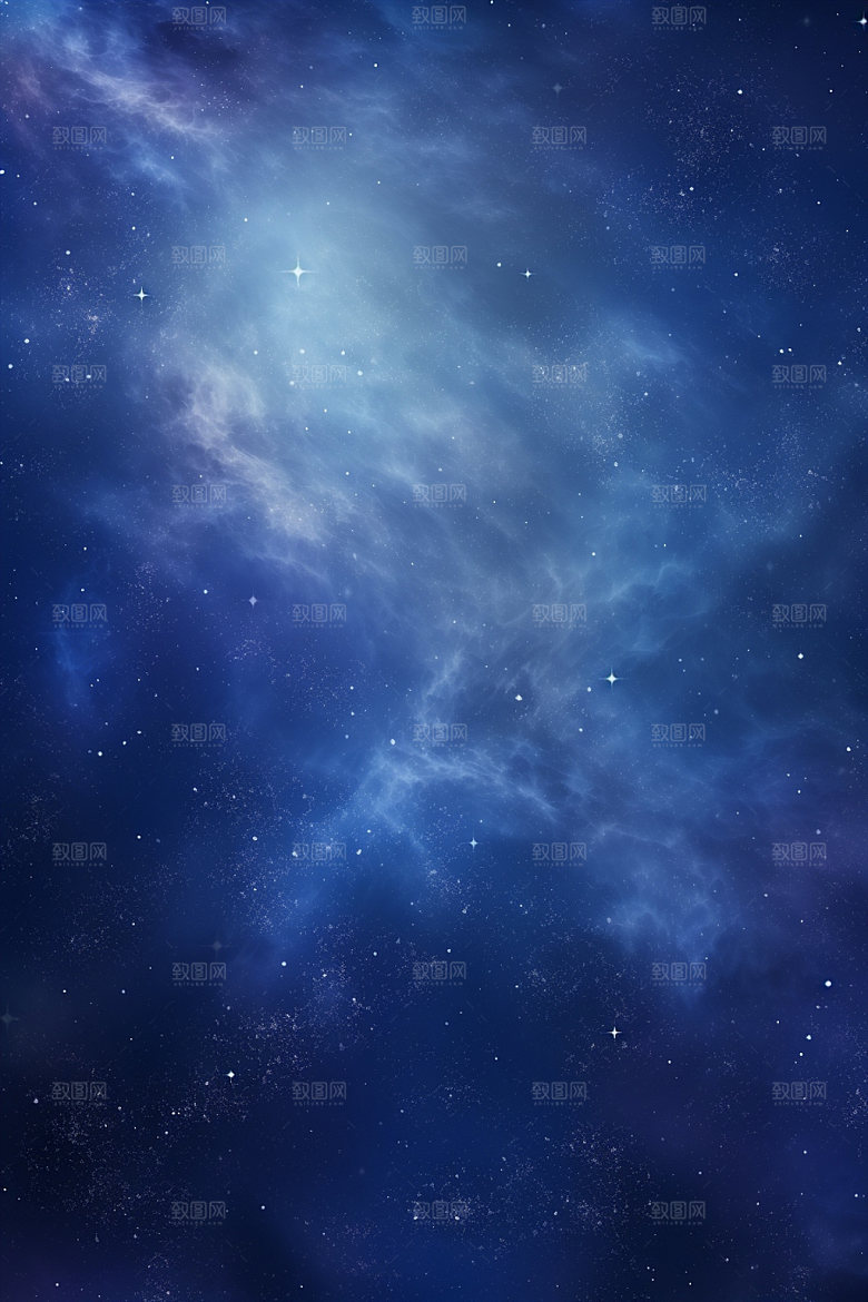 宇宙星空灿烂星云素材