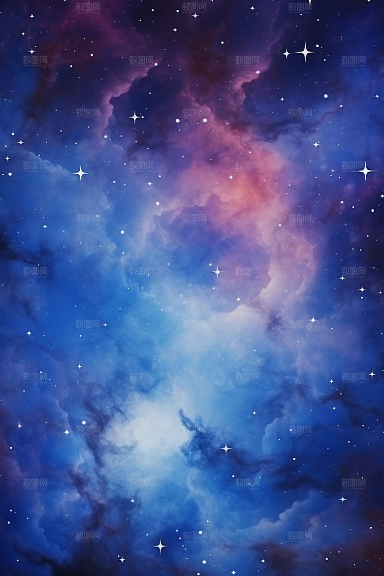 宇宙星空星云未来素材