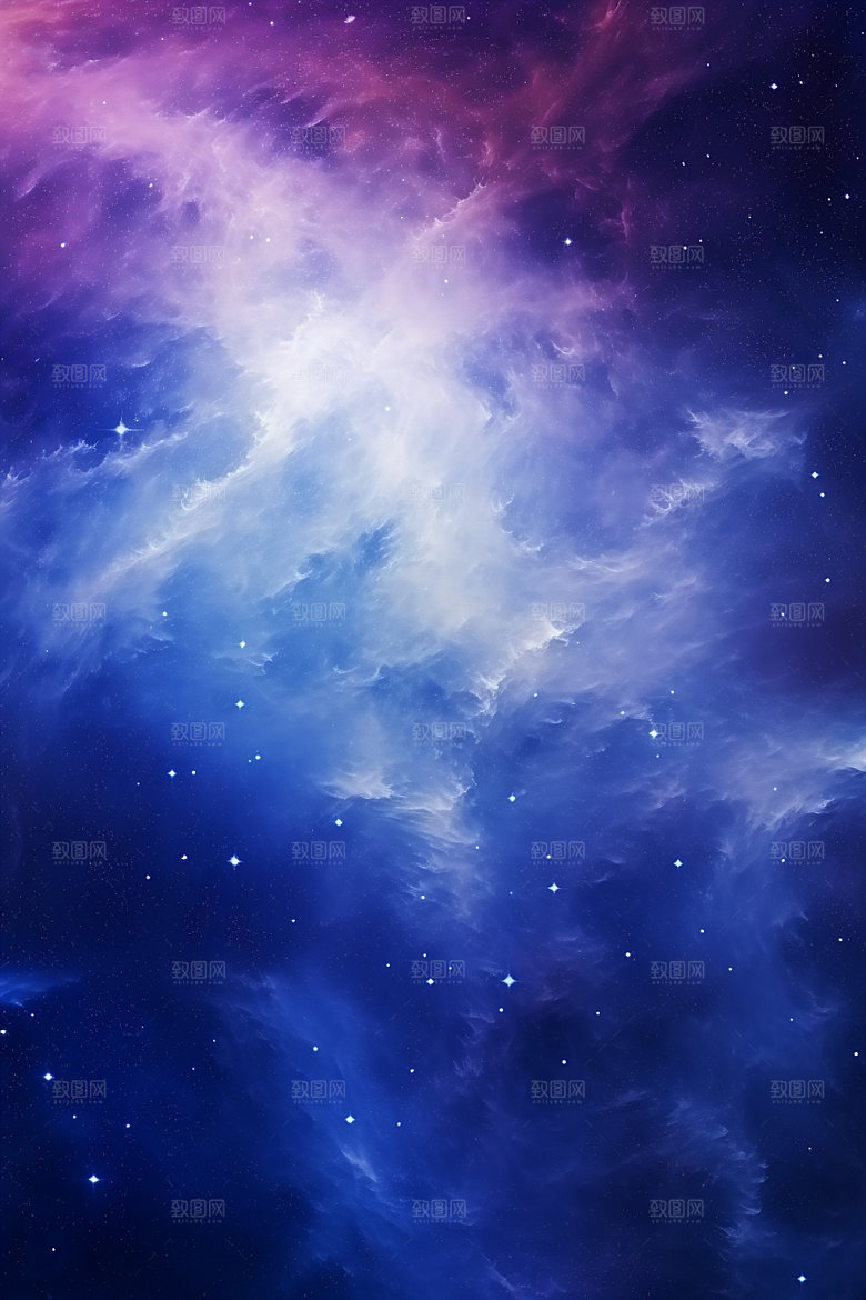 宇宙星空浪漫星云素材