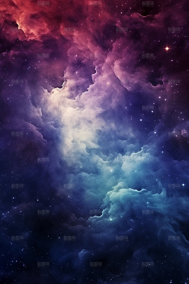 宇宙星空星云高清素材