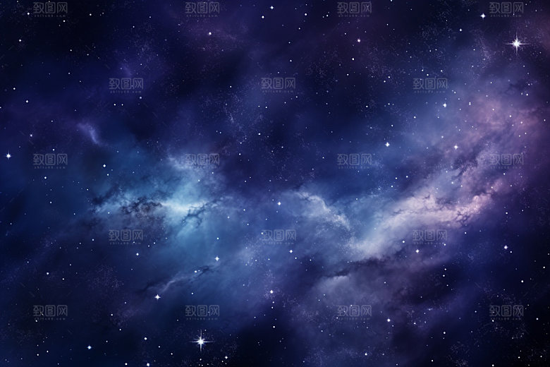 宇宙星空夜空高清素材