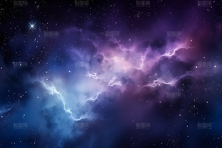 宇宙星空唯美未来素材