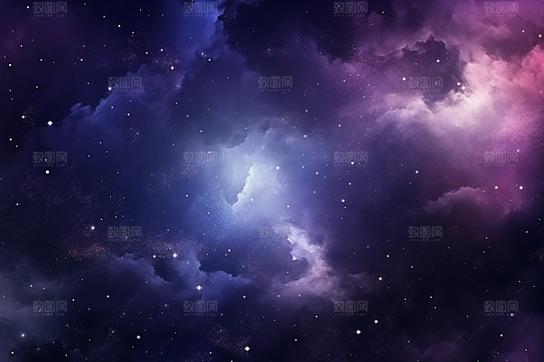 宇宙星空未来灿烂素材