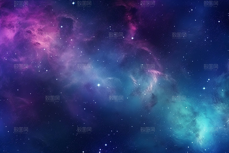宇宙星空星云太空素材