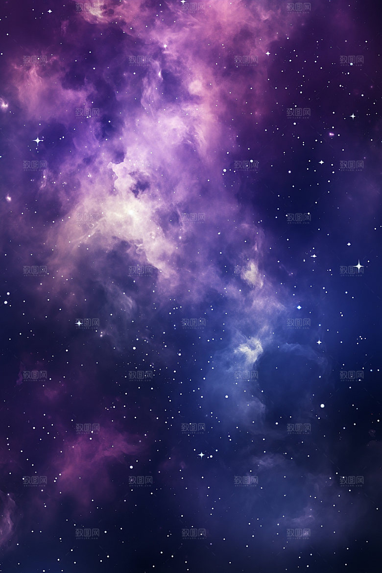 宇宙星空浪漫高清素材