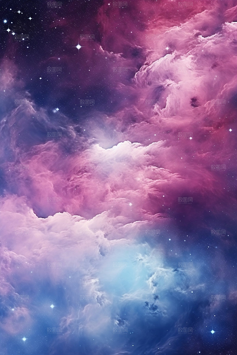 宇宙星空高清天空素材