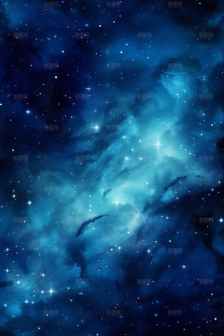 宇宙星空未来星云素材